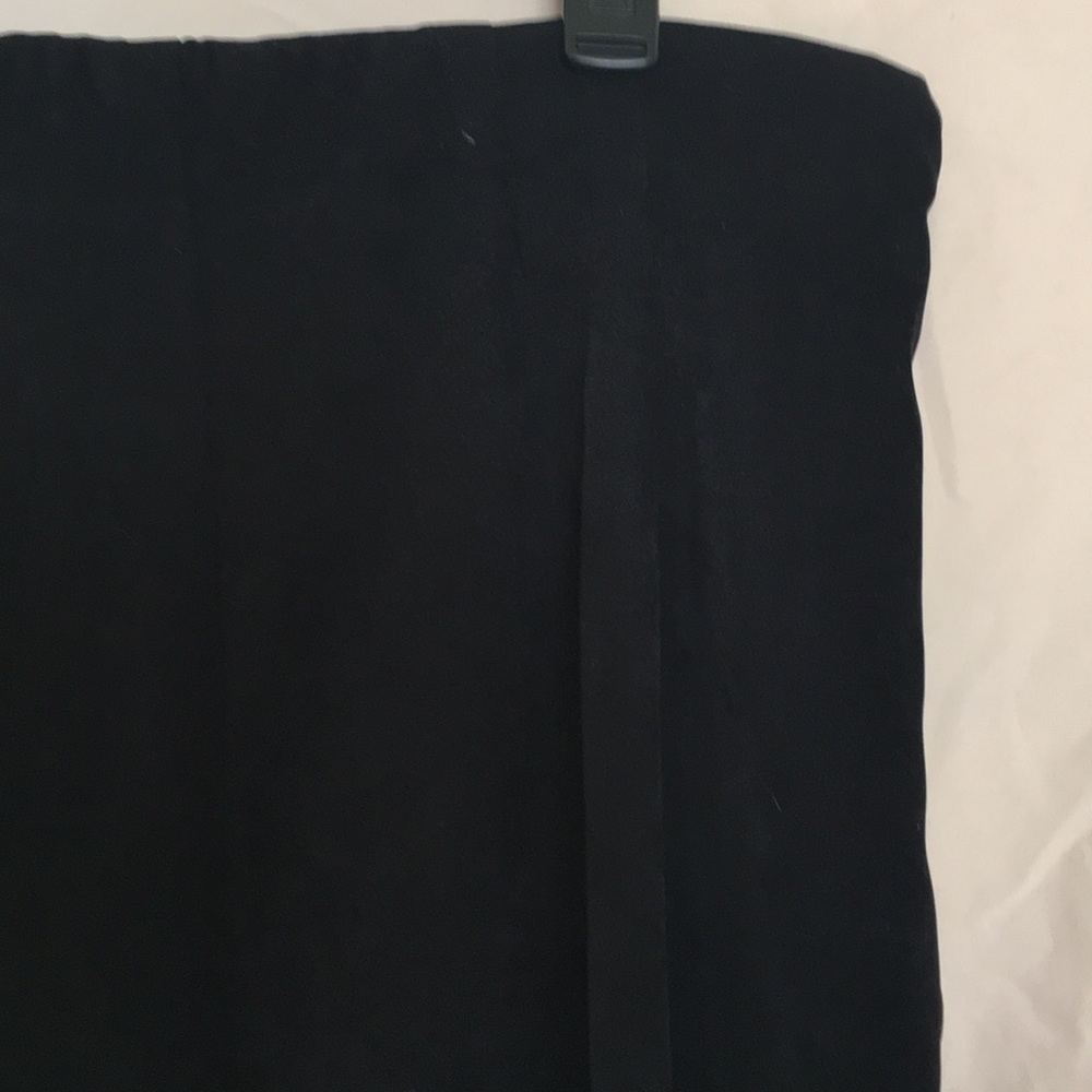Briggs New York Suede black pants side zipper